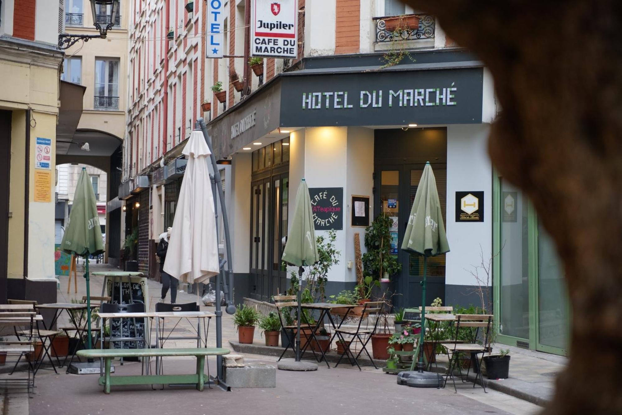Hotel Du Marche Parijs Buitenkant foto